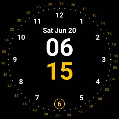 PureMagic Lite dial in gold